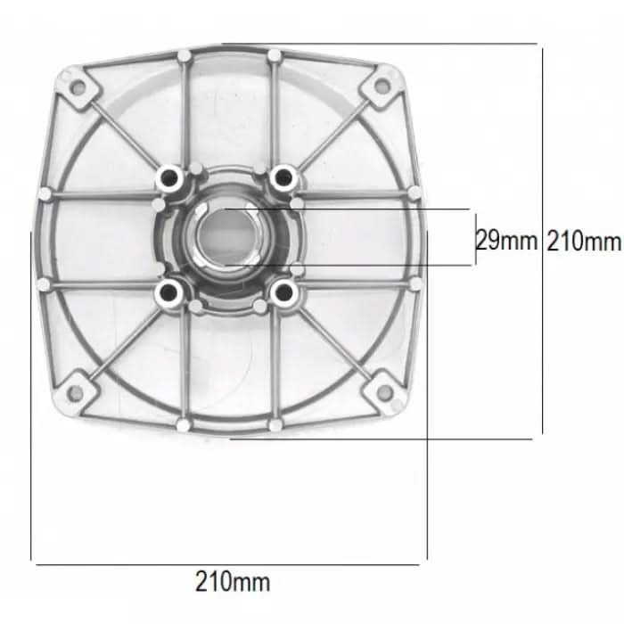 Capac compatibil motopompe OHV 5.5HP-6.5HP, 168F, Honda GX160, GX200, 2 toli