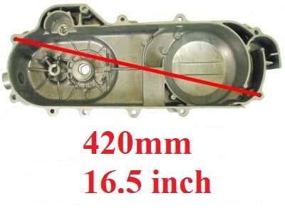 Capac transmisie scuter 4T 50-80cc R12 - 46 cm - vedere 3