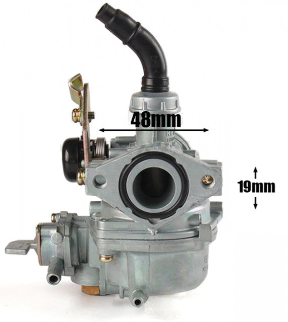 Carburator ATV 110cc PZ19 (cu robinet de benzina)