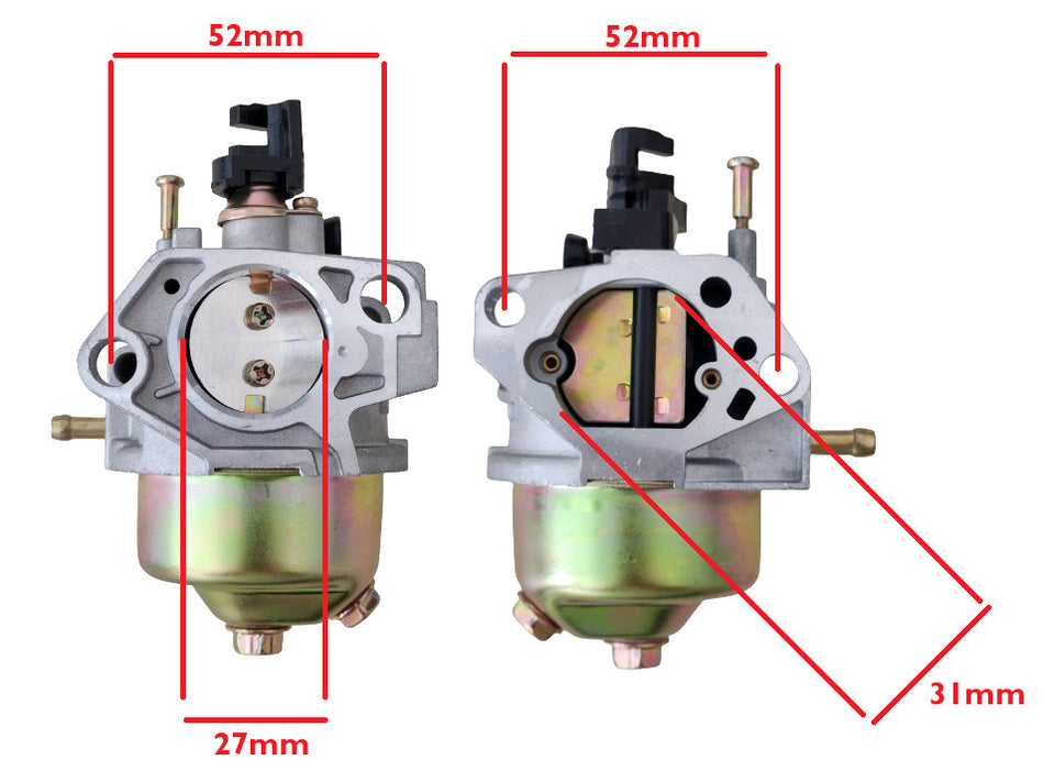 Carburator compatibil Honda GX 390, 13HP (fara robinet de benzina)