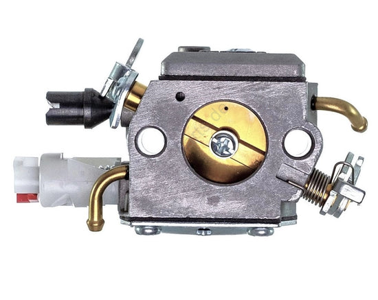 Carburator pentru drujba Husqvarna 340, 345, 350, 353 (cu pompita, cu 2 tevi)