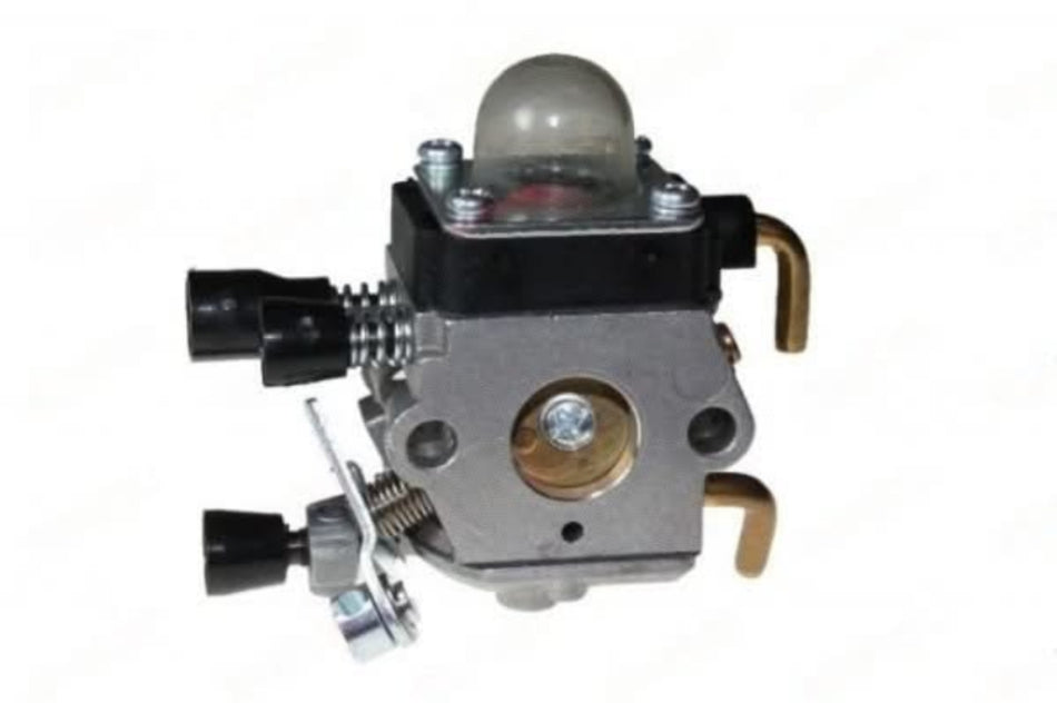 Carburator motocoasa compatibil Stihl FS55, FS75, FS80, FS85, FC75, FC85, HT75, KM85  amestec aer-combustibil echilibrat, consum redus