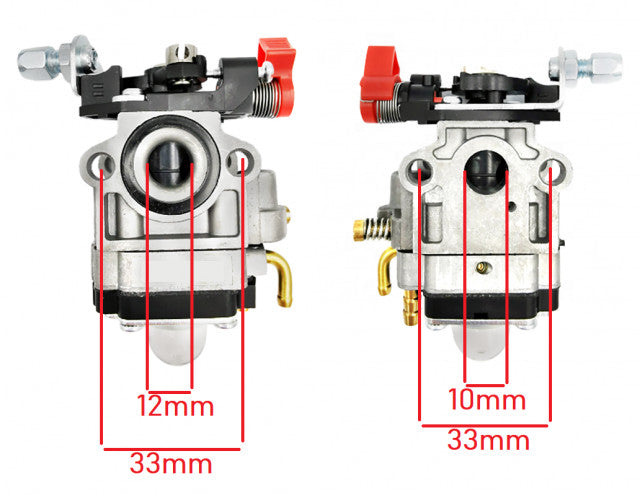 Carburator pentru motocoasa soc automat, atomizor Tu 26 - vedere 6