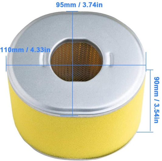 Cartus filtru aer generator HONDA GX 340 - GX 390/ generator chinezesc 11-13HP 340 / 390 / 11 / 13HP