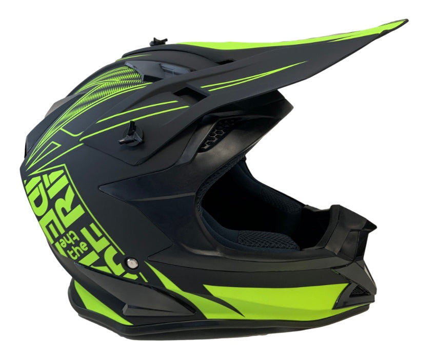 Casca ATV   Enduro Verde (XL)