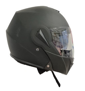 Casca "Dual Visor" Negru mat