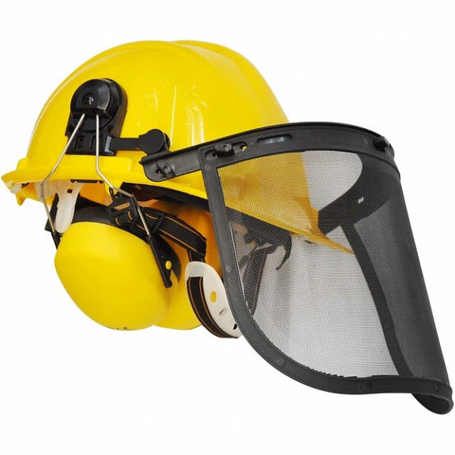 Casca pentru motocoasa protectie motocoasa + Casti antifonice