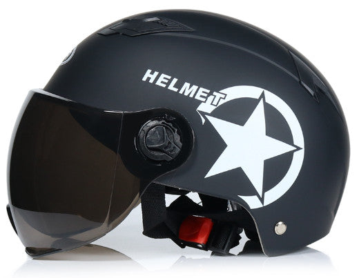 Casca protectie trotineta Negru mat "L"