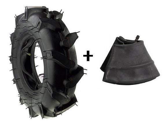 Cauciuc + camera roata motocultor 3.50 x 6 3 / 50 / 6