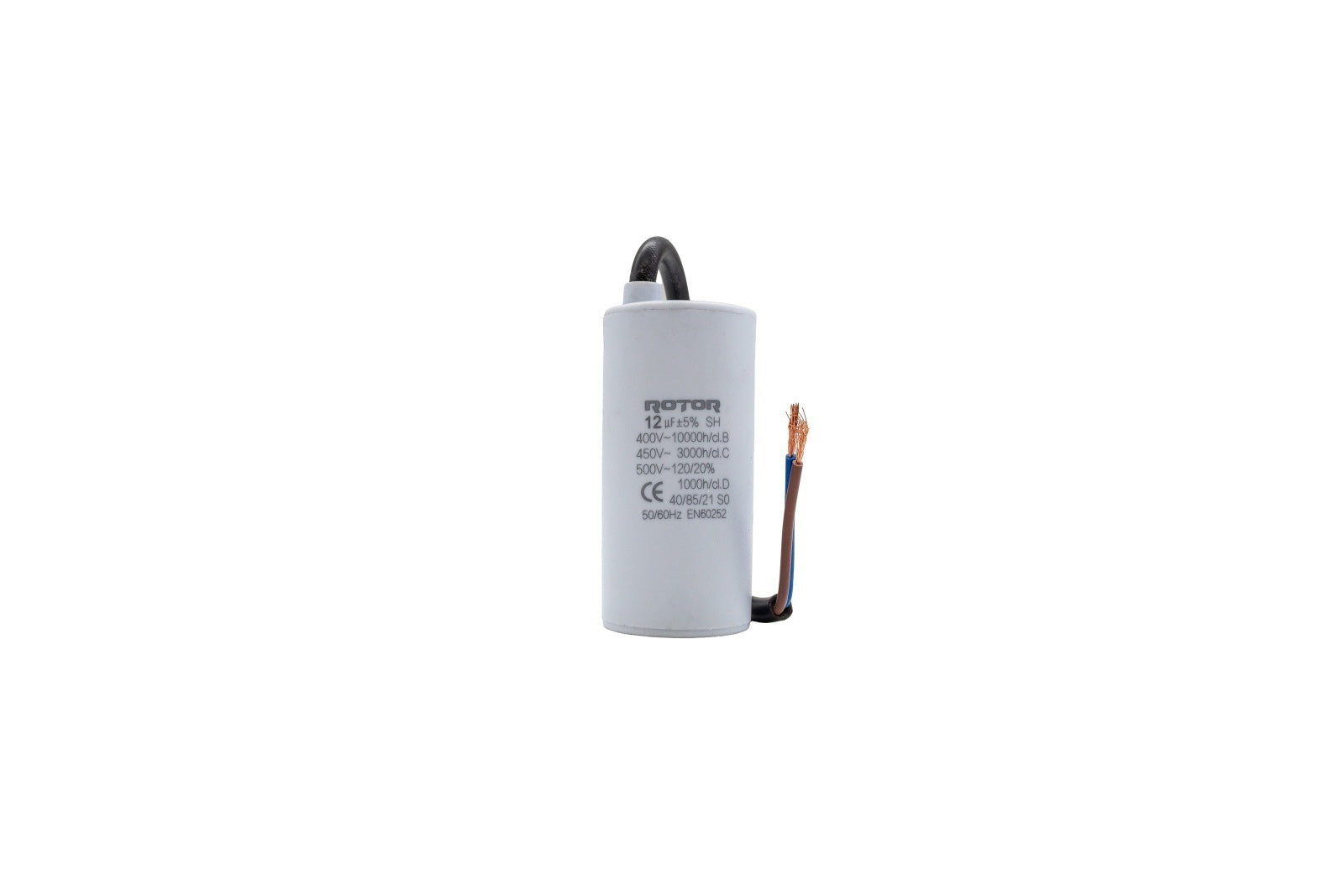 CBB60 Condensator cu fire 12µF 35x62 mm 450V ROTOR