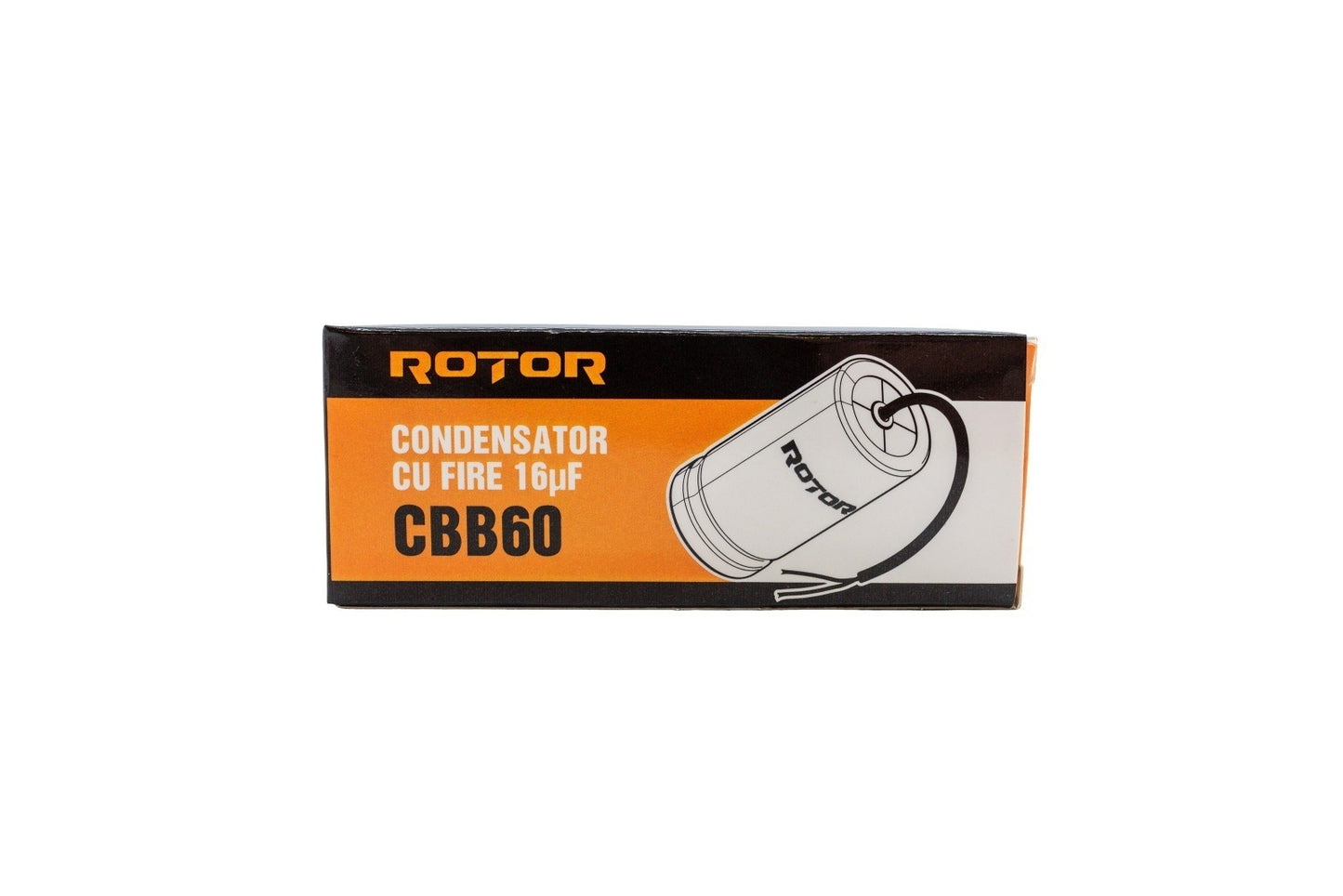 CBB60 Condensator cu fire 16µF 40x72 mm 450V ROTOR