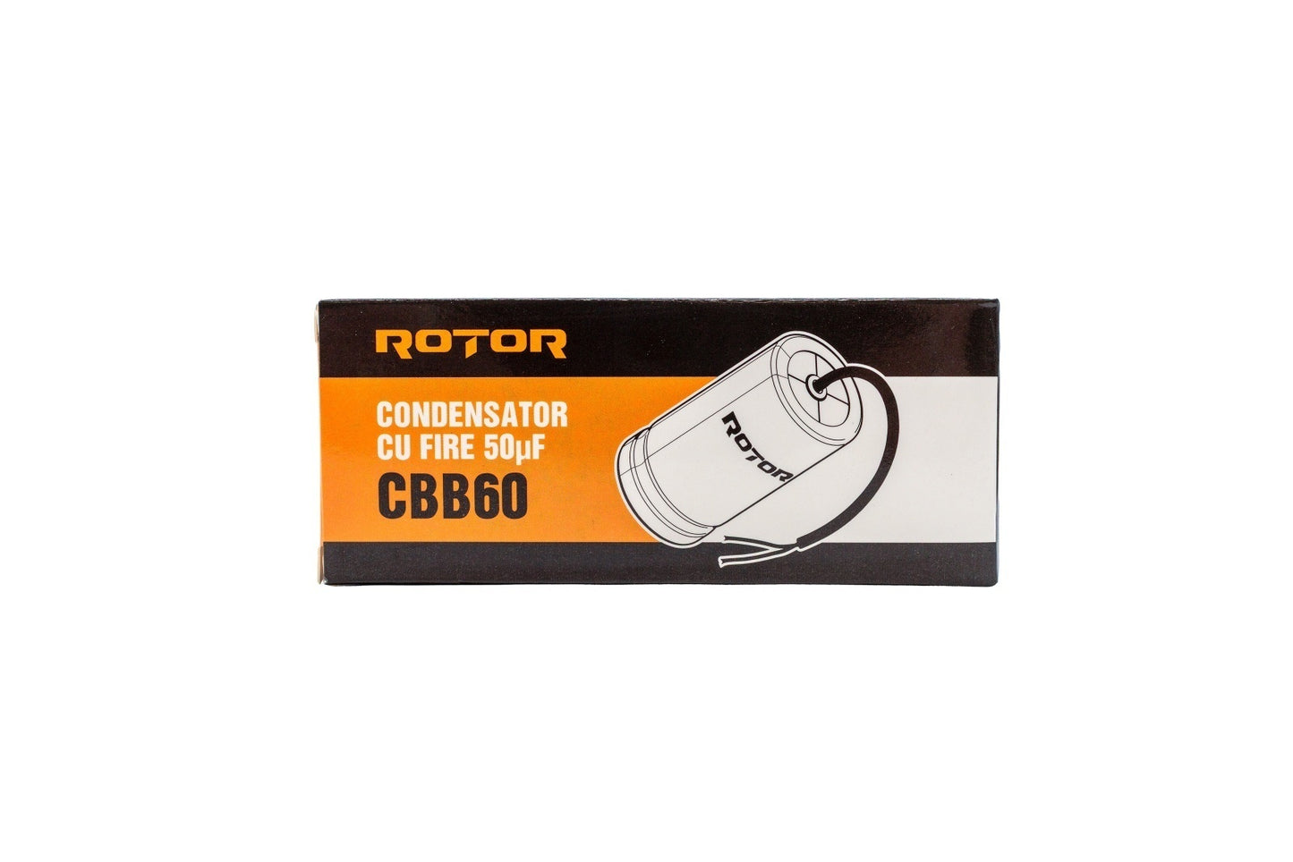 CBB60 Condensator cu fire 50µF 50x95 mm 450V ROTOR