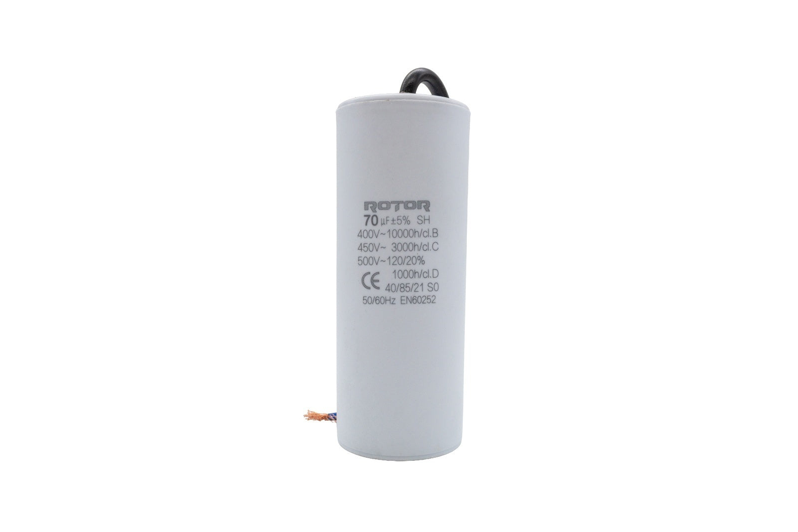 CBB60 Condensator cu fire 70µF 45x95 mm 450V ROTOR
