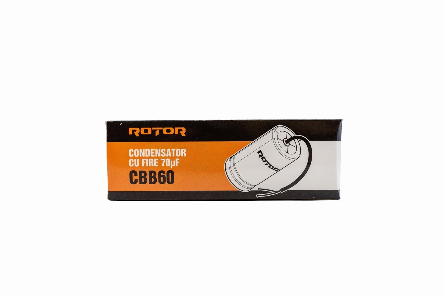 CBB60 Condensator cu fire 70µF 45x95 mm 450V ROTOR