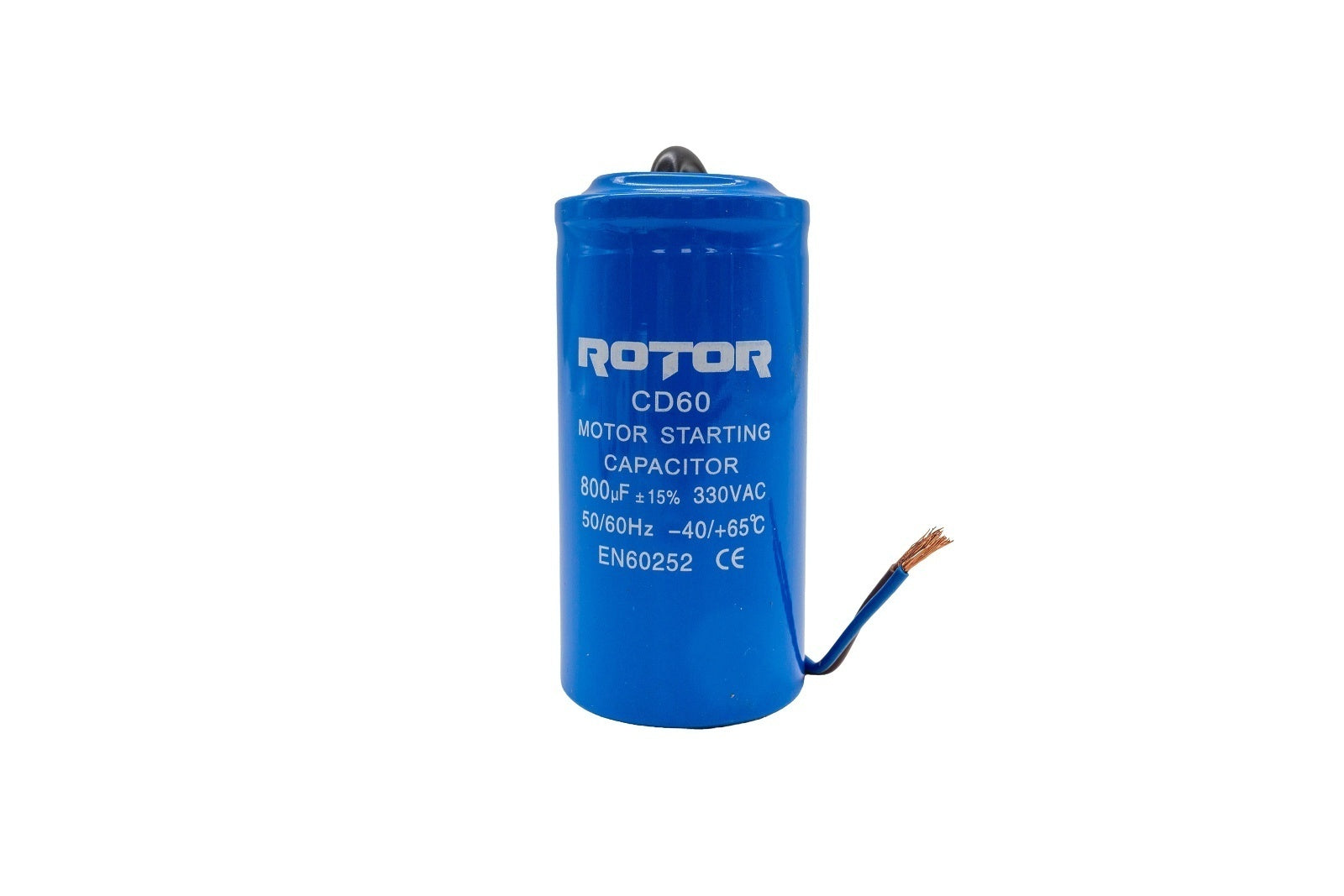 CD60 Condensator cu fire 800µF 50x100 mm 330V ROTOR