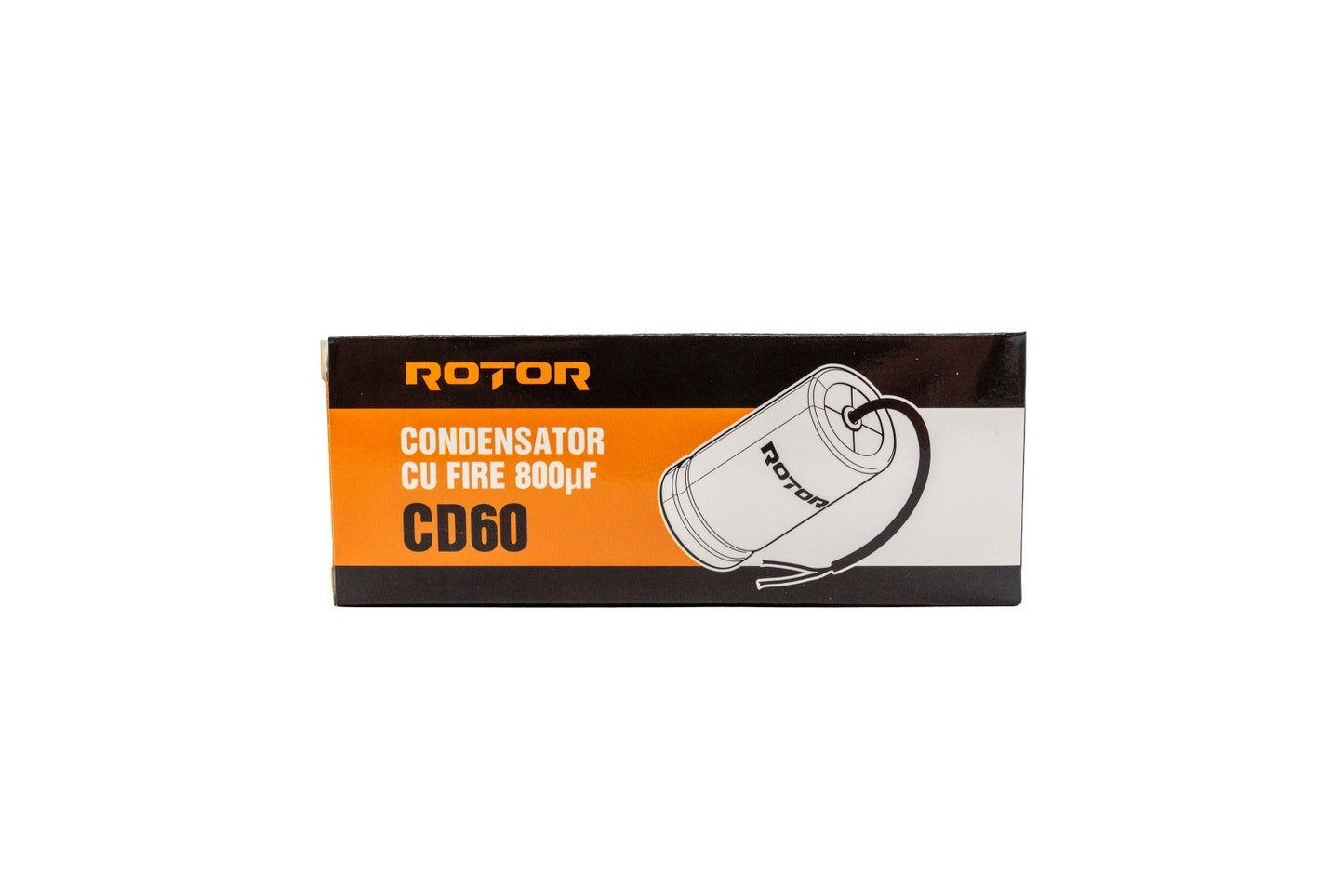CD60 Condensator cu fire 800µF 50x100 mm 330V ROTOR