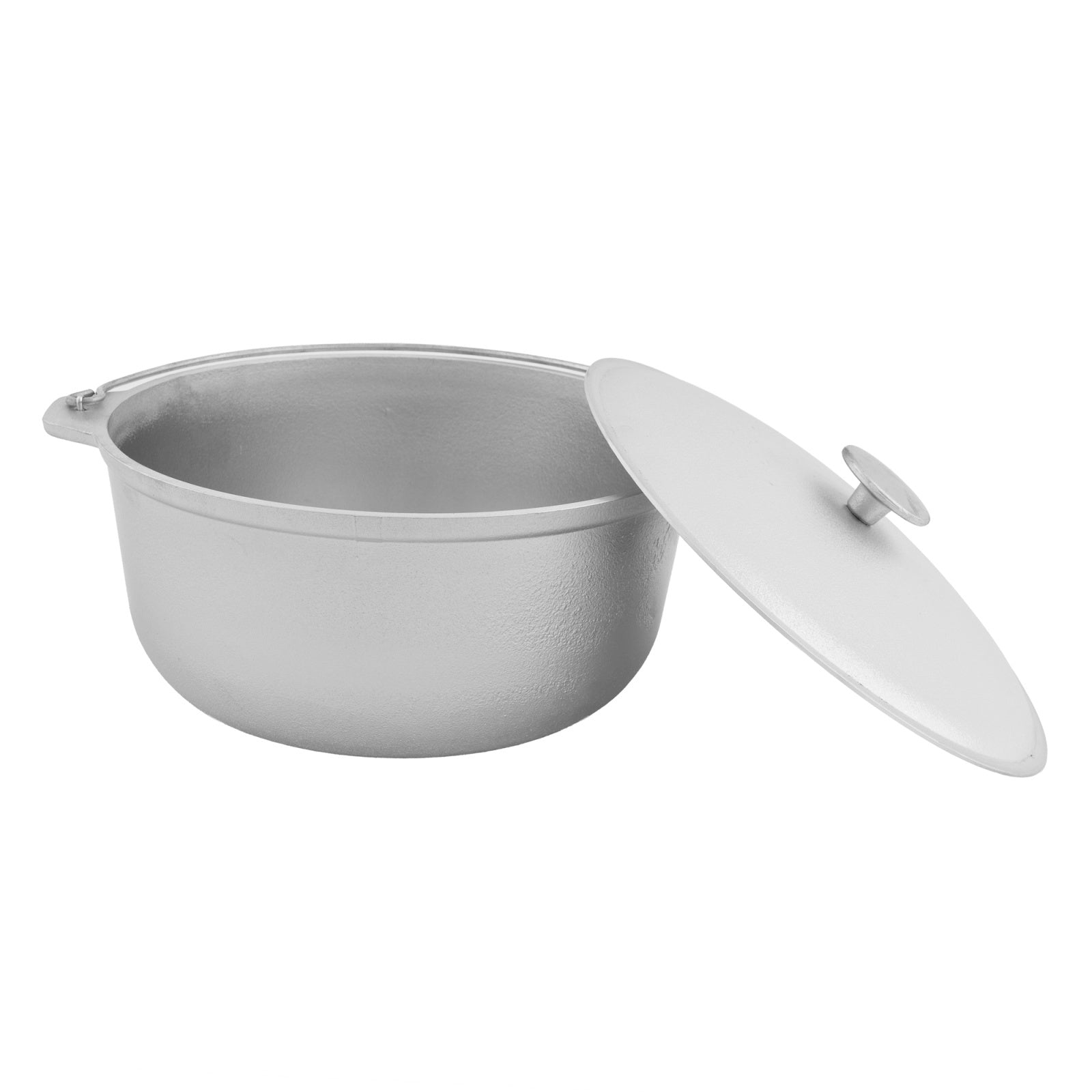 Ceaun tuci aluminiu alimentar cu capac, capacitate 5 litri ROTOR