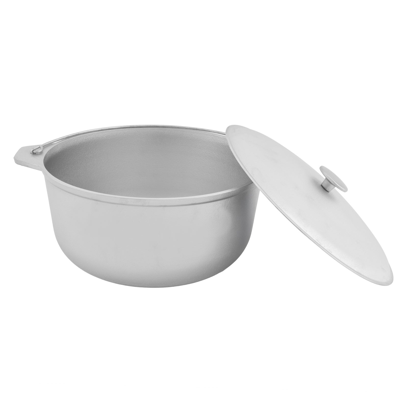 Ceaun tuci aluminiu alimentar cu capac, capacitate 8 litri ROTOR