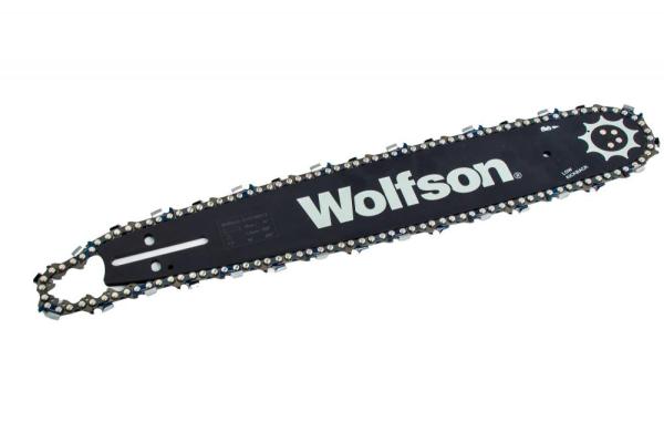Set lama si lant motofierastrau WOLFSON 3/25, 38 cm (15”), 32 dinti, 64 zale, canal 1.5 mm