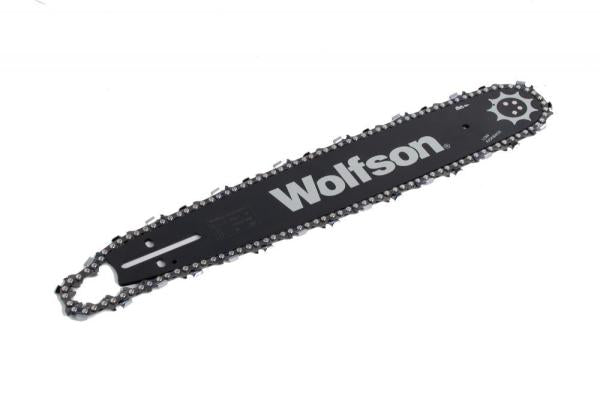 Set lama si lant motofierastrau WOLFSON 3/25, 38 cm (15”), 32 dinti, 64 zale, canal 1.5 mm