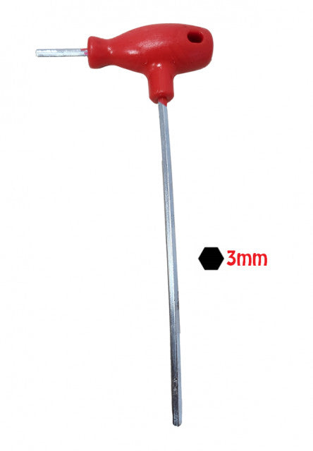 Cheie hexagonala tip T 3 mm