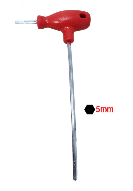 Cheie hexagonala tip T 5 mm