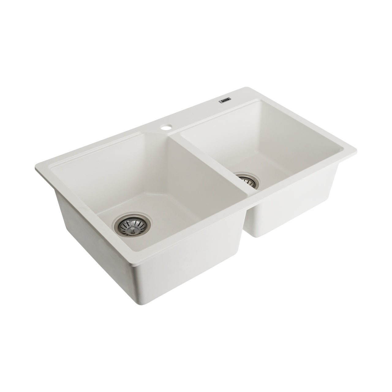 Chiuveta de bucătărie Elefant Premium Harmony , Alb, 775x495/420 mm