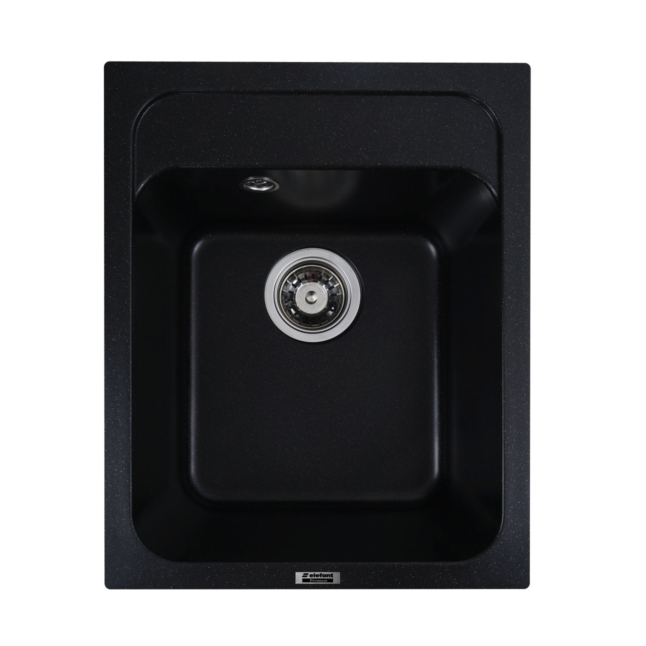 Chiuveta de bucătărie Elefant Premium Korrado , Negru metalic 497x398 mm