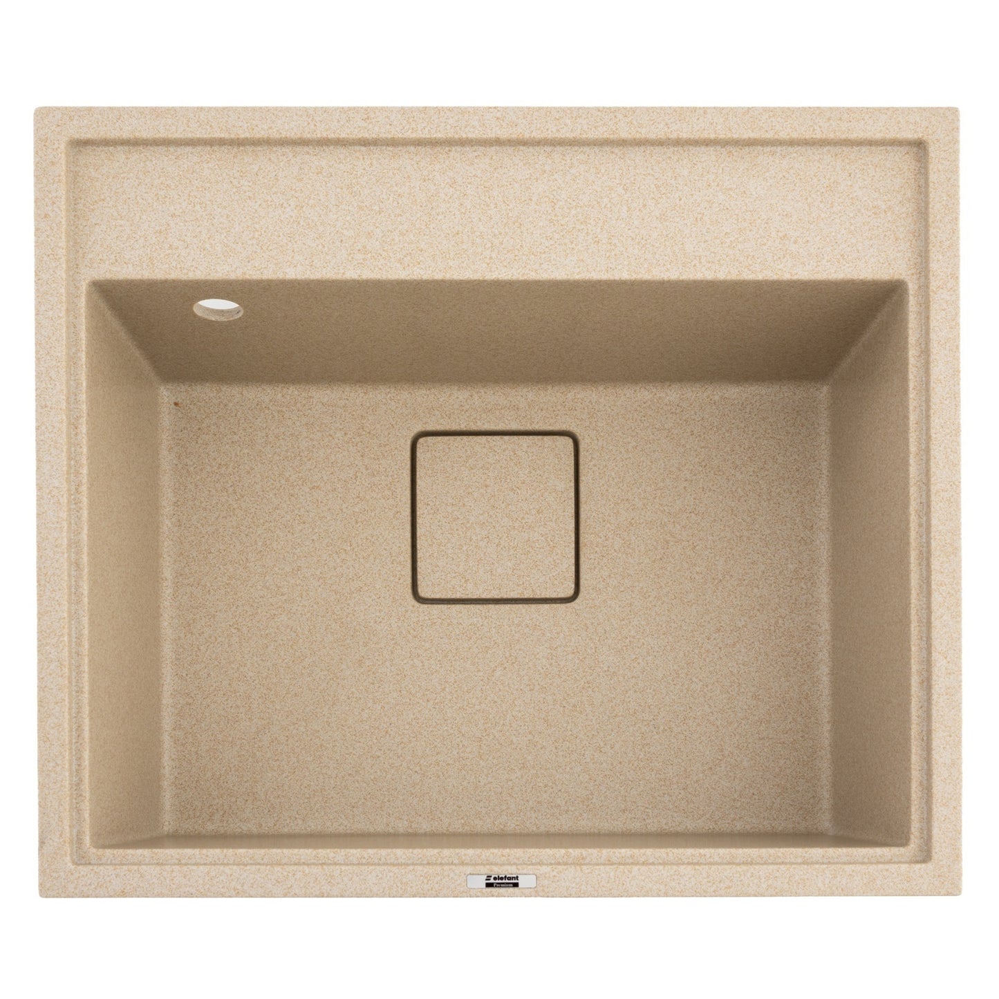 Chiuveta de bucatarie Elefant Premium SHERLIT, Safari 600x500 mm
