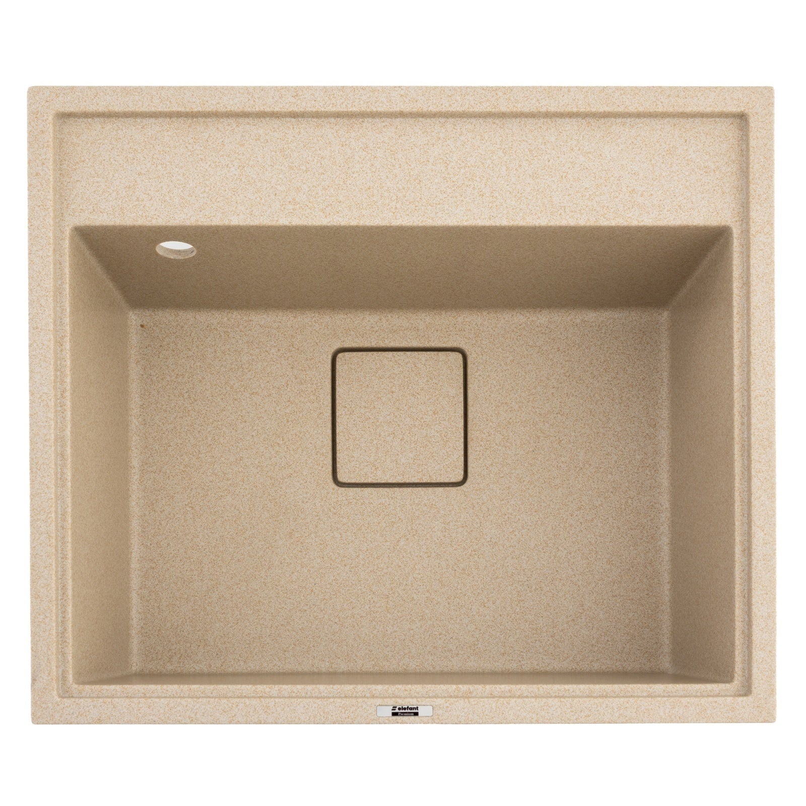 Chiuveta de bucatarie Elefant Premium SHERLIT, Safari 600x500 mm