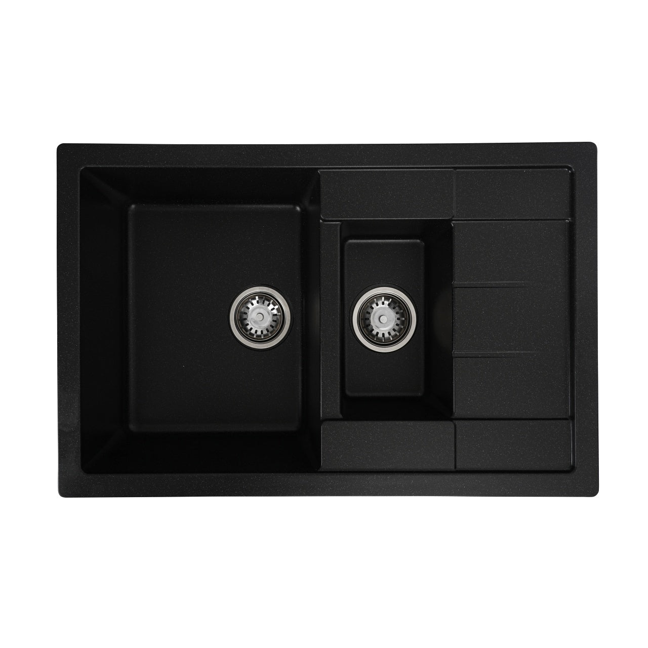 Chiuveta de bucatarie Elefant Premium Toskana Negru metalic 775x495 mm