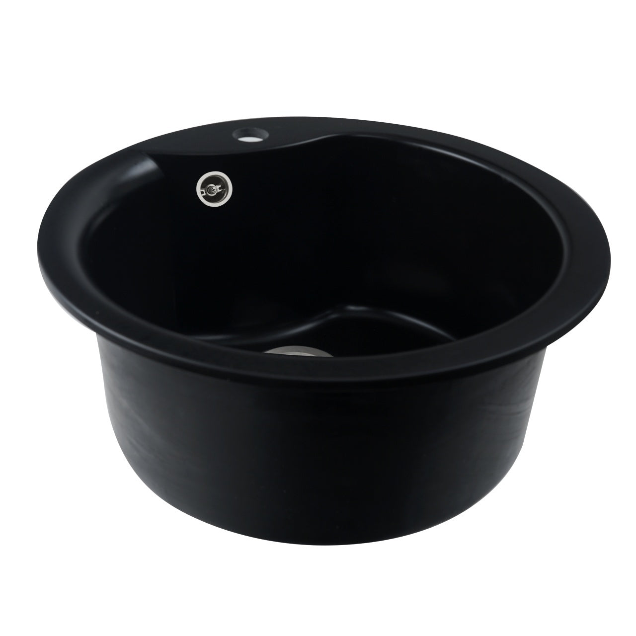 Chiuveta de bucătărie Elefant Premium Turas 480 , Negru 482 mm