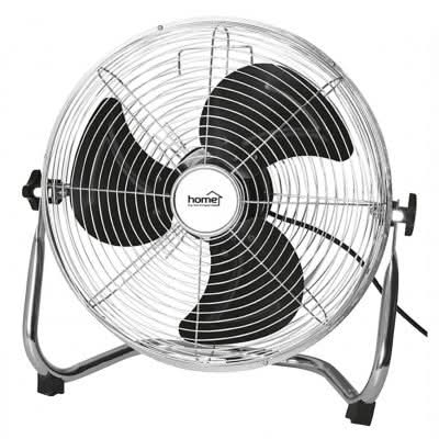 Ventilator de Podea PVR 35, 35 cm, 60W, Palete Metalice, 3 Viteze, Unghi Reglabil, Grilaj Cromat – Racoare Compacta si Eficienta