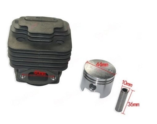 Cilindru motocoasa China, Mitsubishi TL52 44 mm Cal I - vedere 5