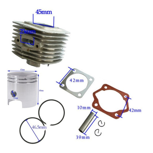 Cilindru pentru motor bicicleta 60 cc (cu piston de 45mm)