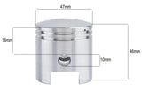Piston kit motor bicicleta 80cc (47 mm bolt 10 mm) - vedere 2