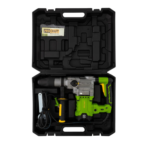Ciocan rotopercutor Procraft BH2350, 1600W, 9J, 3850 bpm, SDS MAX, 550 rpm