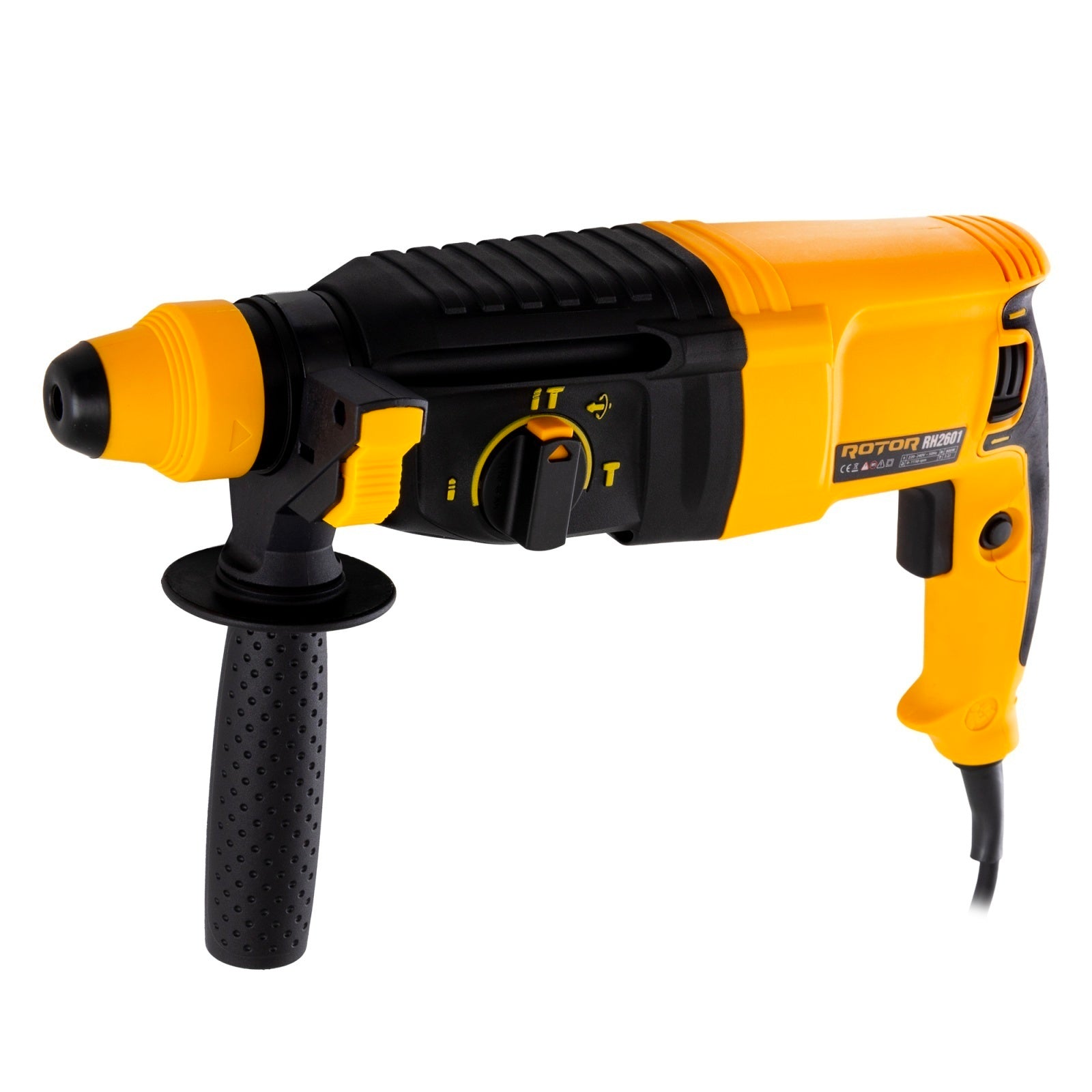 Ciocan Rotopercutor ROTOR RH2601, 800W, 3.2J, cu perii