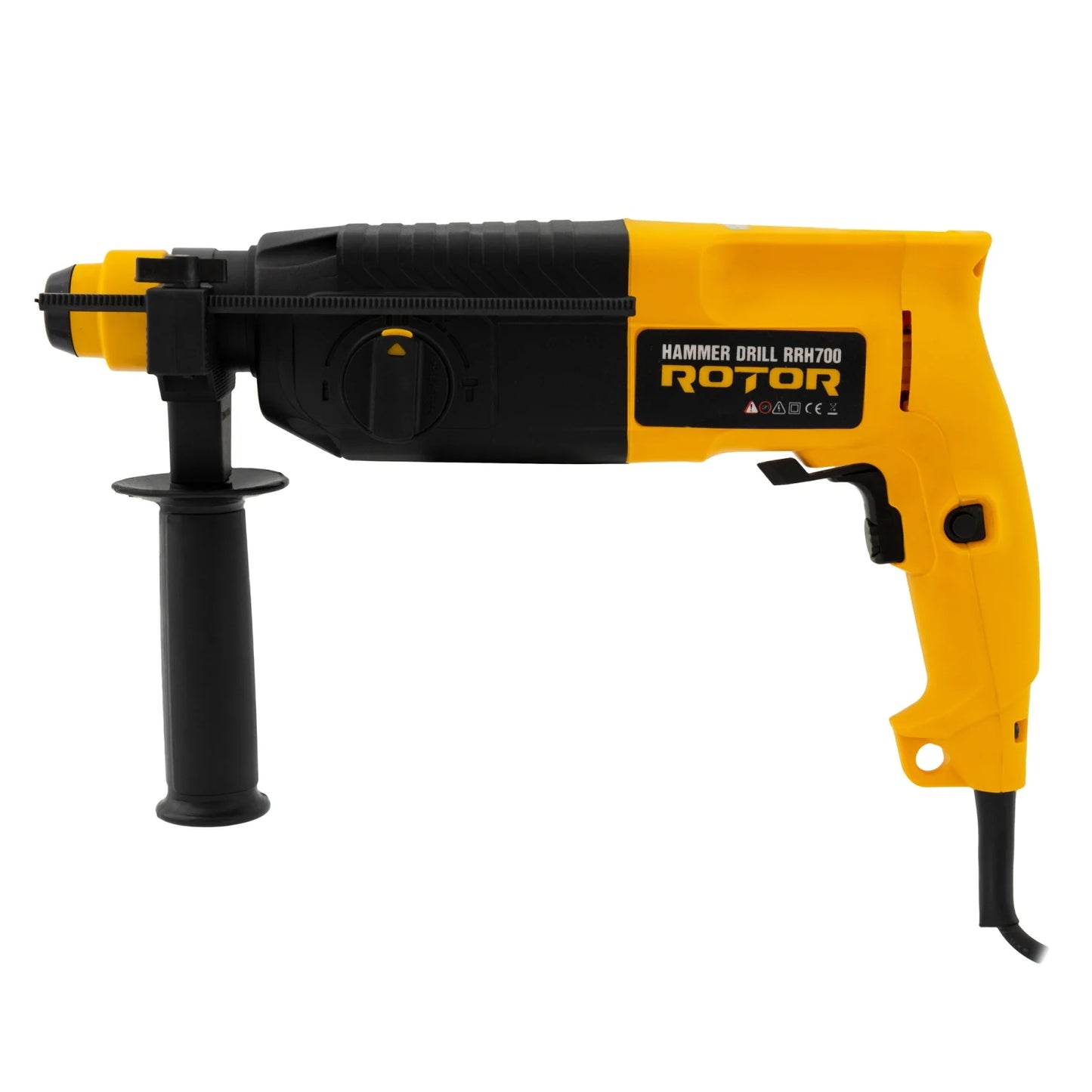 Ciocan rotopercutor ROTOR RRH700, 700W, 870 RPM, SDS Plus, 24 mm