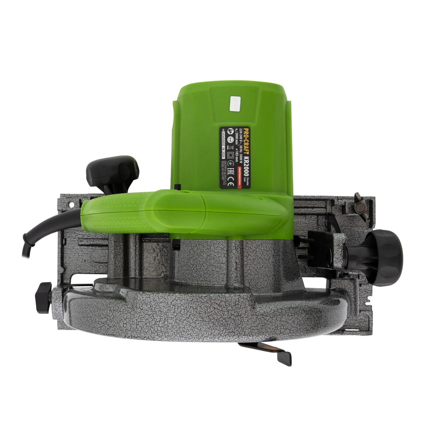 Fierastrau circular Procraft, 2000W, disc 185 mm, 5000 rpm, taiere 0–45°, adancime 65 mm