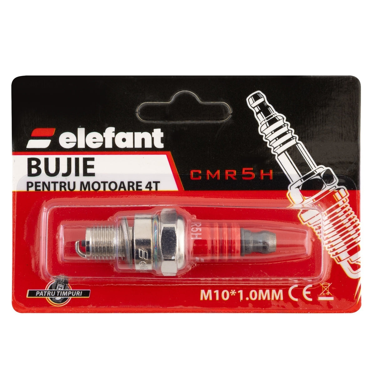 Bujie CMR5H Elefant, motoare 4T, M10x1mm