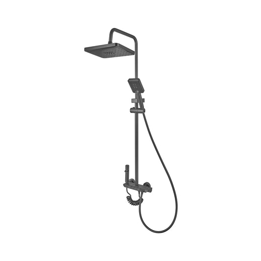 Coloana dus BCS-009-J, aluminiu, butoane 4 in 1
