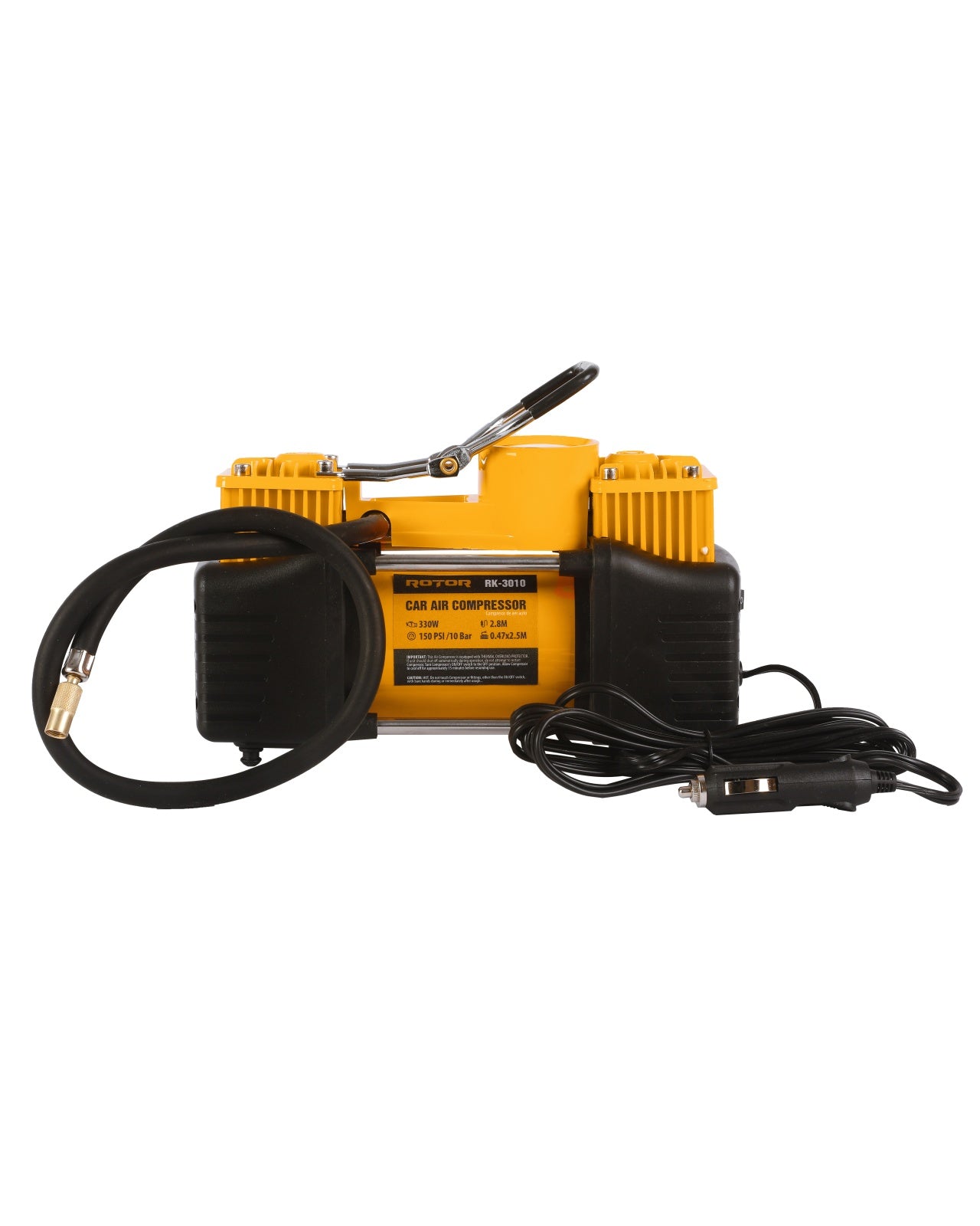 Compresor Auto Bicilindric ROTOR RK-3010, 150 PSI, 70 l/min