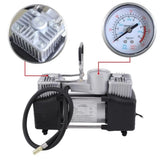 Compresor auto 12V premium, 2 cilindri, 40 L/min, lanterna, trusa accesorii, Lider