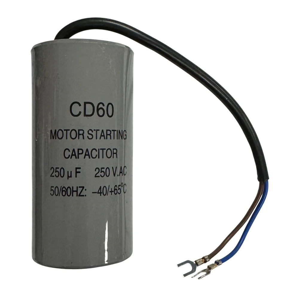 Condensator pornire motor CD60 250uF 250V pentru pompe si motoare electrice