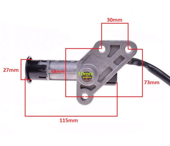 Contact pentru scuter pornire scuter chinezesc 2T / 4T 50-150cc 3 prinderi - vedere 5