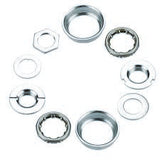 Set cuvete pedalier BMX & Freestyle, 41.5 mm, filet UN24T, finisaj cromat