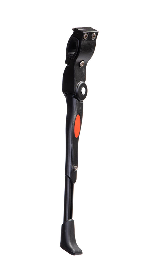 Cric bicicleta reglabil 24–28 inch, aluminiu, montaj posterior, negru/alb