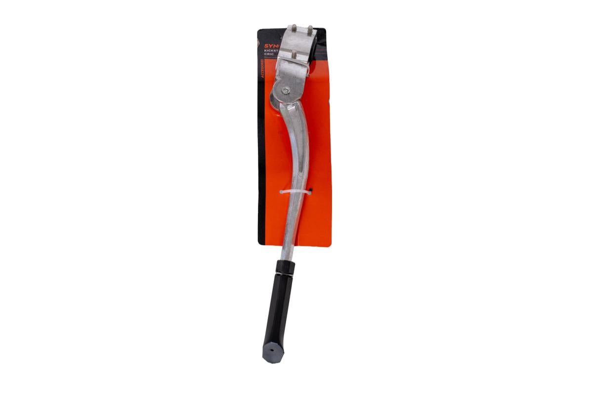 Cric bicicleta reglabil 24–28 inch, aluminiu, montaj posterior, argintiu