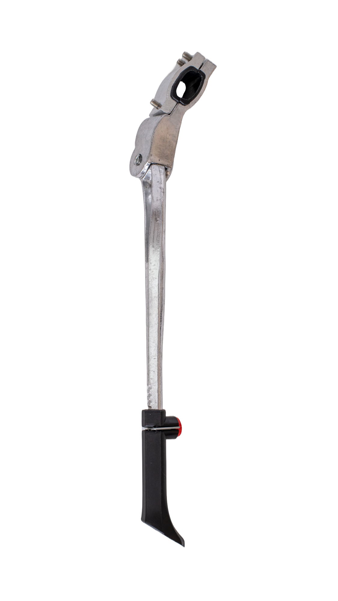 Cric bicicleta reglabil 24–28 inch, aluminiu, montaj posterior, argintiu